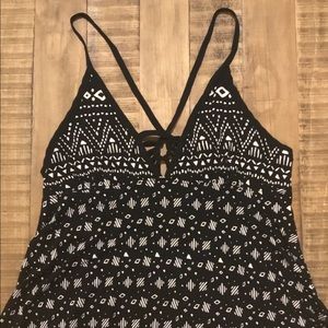 Great Silence + Noise Cross Back Tank Top!